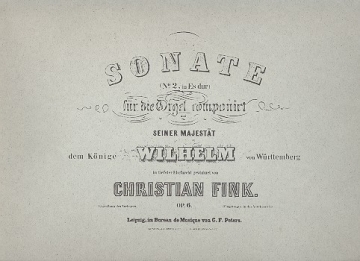 Sonate Es-Dur Nr.2 op.6 fr Orgel