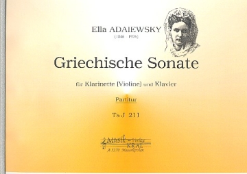 Griechische Sonate fr Klarinette (Viola) und Klavier