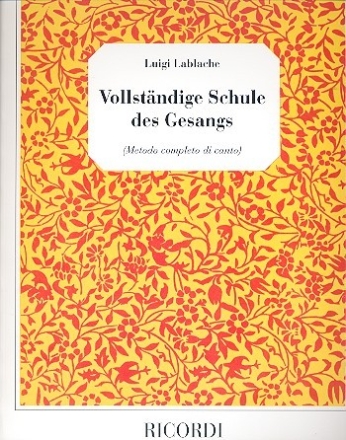 Vollstndige Schule des Gesangs  
