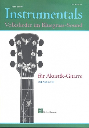 Volkslieder im Bluegrass-Sound (+CD) fr Gitarre/Tabulatur