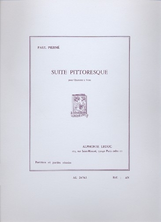 Suite pittoresque pour flute, hautbois, clarinette, basson et cor partition et parties