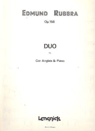 Duo op.156 fr Englischhorn und Klavier