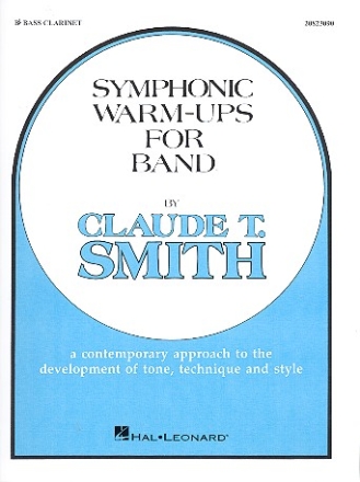 Symphonic Warm Ups for band bass clarinet