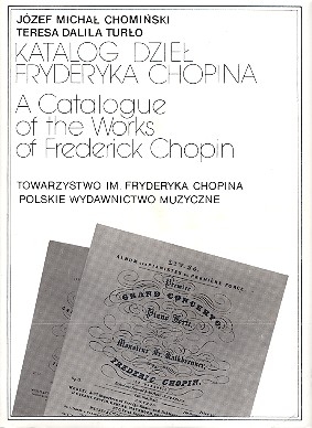 A Catalogue of the Works of Frederic Chopin 