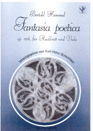 Fantasia poectica op.101b fr Hackbrett und Viola Partitur und Stimmen