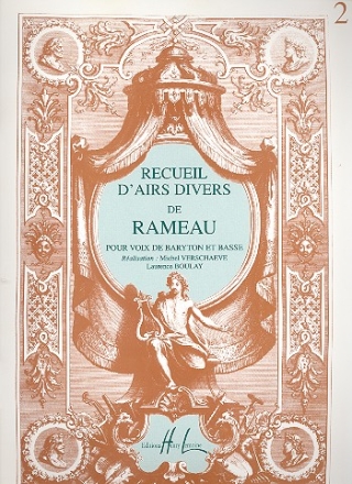 Recueil d'Airs divers vol.2 pour voix de baryton et basse et piano