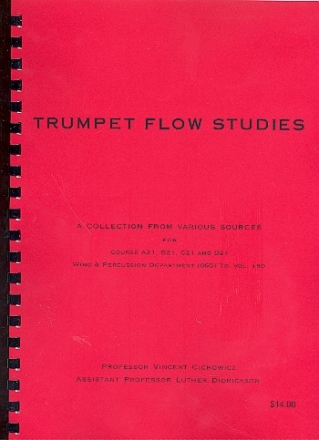 Trumpet Flow Studies for trumpet