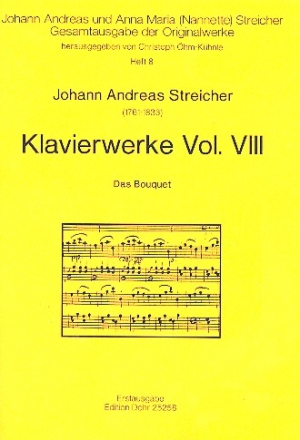 Das Bouquet fr Klavier Klavierwerke Vol. 8