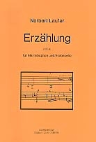 Erzhlung fr Marimbaphon und Violoncello Partitur und Stimme
