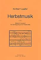 Herbstmusik fr Schlagzeug und Violoncello Spielpartitur