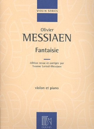 Fantasie pour violon et piano