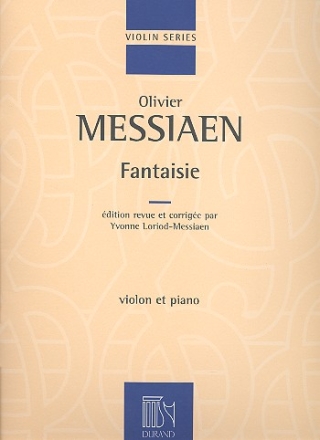 Fantasie pour violon et piano