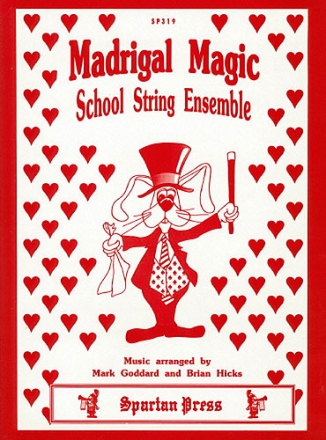 Madrigal Magic for school string ensemble score+parts