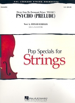 Psycho for string orchestra score and parts