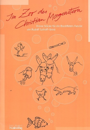Im Zoo des Christian Morgenstern fr 2-6 Blockflten Partitur