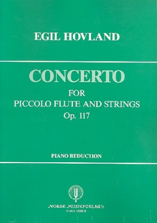 Concerto op.117 for piccolo flute and strings for piccolo flute and piano