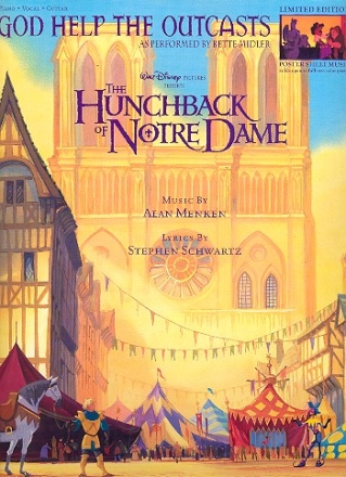 God help the Outcasts  from the Hunchback of Notre Dame piano/vocal/guitar