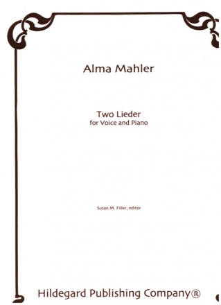 2 Lieder for voice and piano (dt/en)