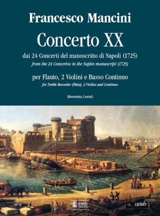 Concerto no.20 per flauto, 2 violini e bc parti