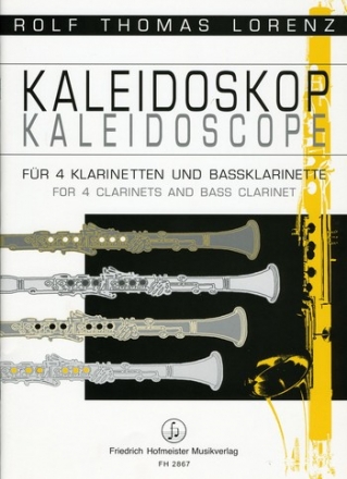 Kaleidoskop  fr 5 Klarinetten (TTTTB) Partitur und Stimmen