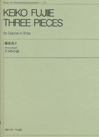 3 Pieces for clarinet