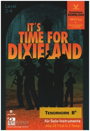 It's Time for Dixieland vol.1 (+ Online Audio): fr Tenorhorn (Bariton) in B