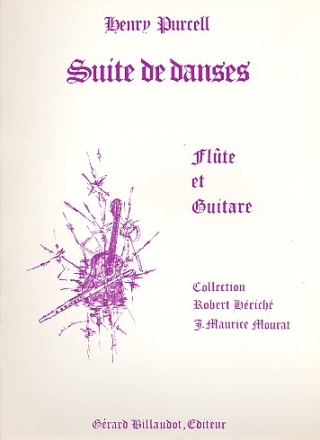 Suide de Danses pour flute et guitare partition+partie de flute