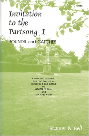 Invitation to the Partsong vol.1 for mixed chorus a cappella