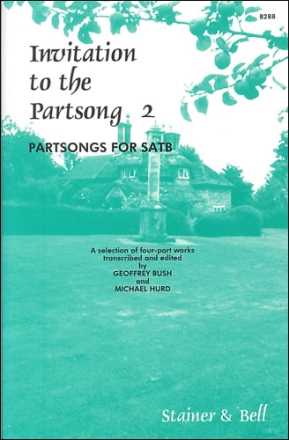 Invitation to the Partsong vol.2 for mixed chorus a cappella