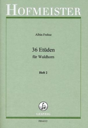 36 Etden Band 2 fr Waldhorn