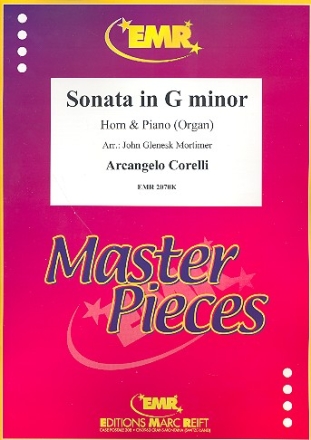 Sonata g minor for horn and piano or organ