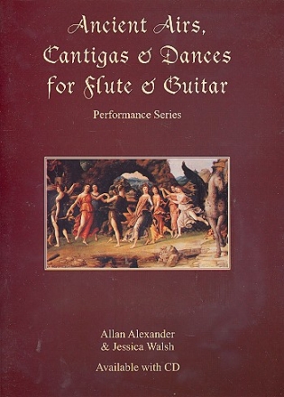 Ancient Airs Cantigas & Dances (+CD) for flute and guitar parts