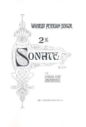 Sonate G major no.2 for violin and piano