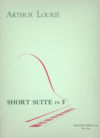 Short Suite in F for piano