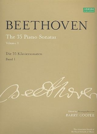 The 35 Sonatas vol.1 (+CD) for piano (en)