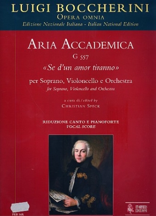 Se d'un amor tiranno G557 fr Sopran, Violoncello und Orchester fr Sopran und Klavier