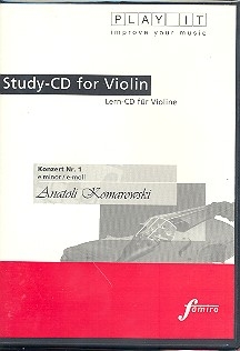 Konzert e-Moll Nr.1 für Violine und Orchester Playalong-CD