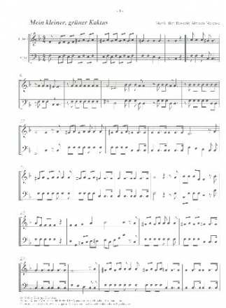 3 Lieder der Comedian Harmonists fr 4 Blockflten (AATB) Spielpartitur Tenor- und Bassblockflte