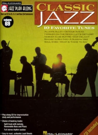 Classic Jazz (+CD): for Bb, Eb, C and Bass Clef Instruments Jazz Playalong vol.69