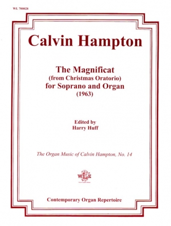 The Magnificat from Christmas Oratorio for soprano and organ (1963)