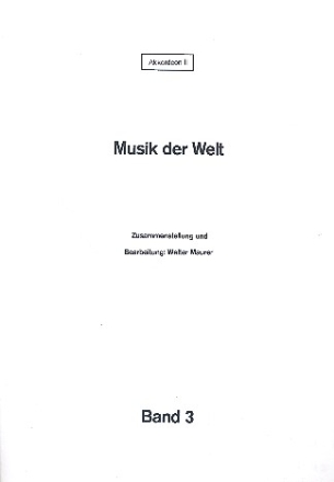 Musik der Welt Band 3 fr Akkordeonorchester Akkordeon 2