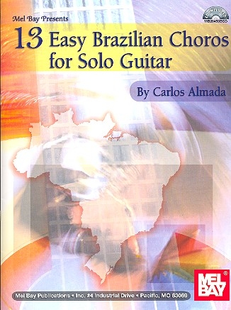 13 Easy Brazilian Choros (+CD) for guitar