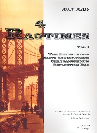 4 Ragtimes vol.1 for flute and guitar