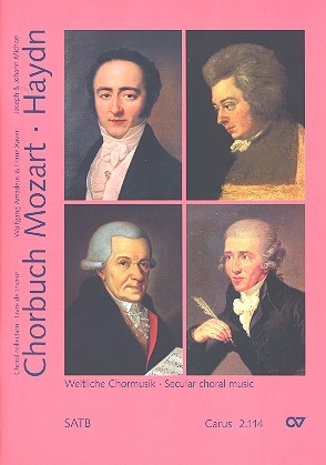Chorbuch Mozart Haydn Band 4 fr gem Chor (SATB) Partitur