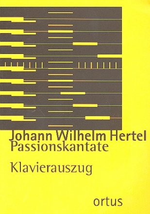 Der sterbende Heiland fr Soli, Chor und Orchester Klavierauszug