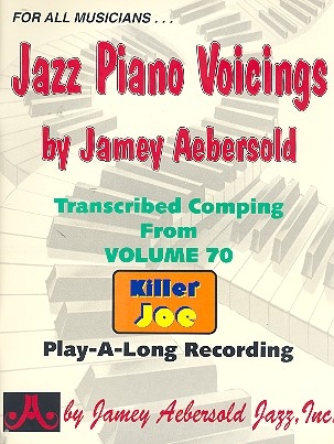 Transcribed Jazz Piano Accompaniment from vol.70 - Killer Joe (+Online Audio) for piano