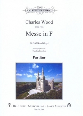 Messe F-Dur fr gem Chor und Orgel Partitur