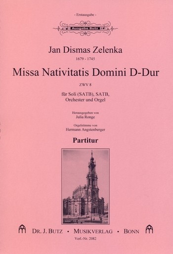 Missa Nativitatis Domini D-Dur fr Soli, gem Chor, Orchester und Orgel Partitur