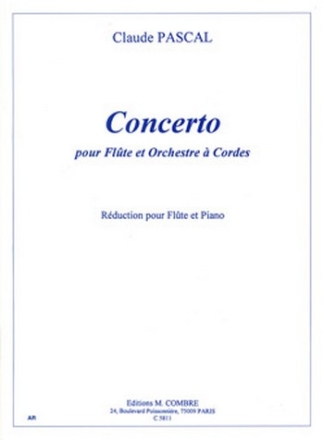 Concerto pour flute et orchestre a cordes pour flute et piano