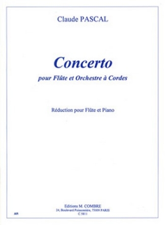 Concerto pour flute et orchestre a cordes pour flute et piano